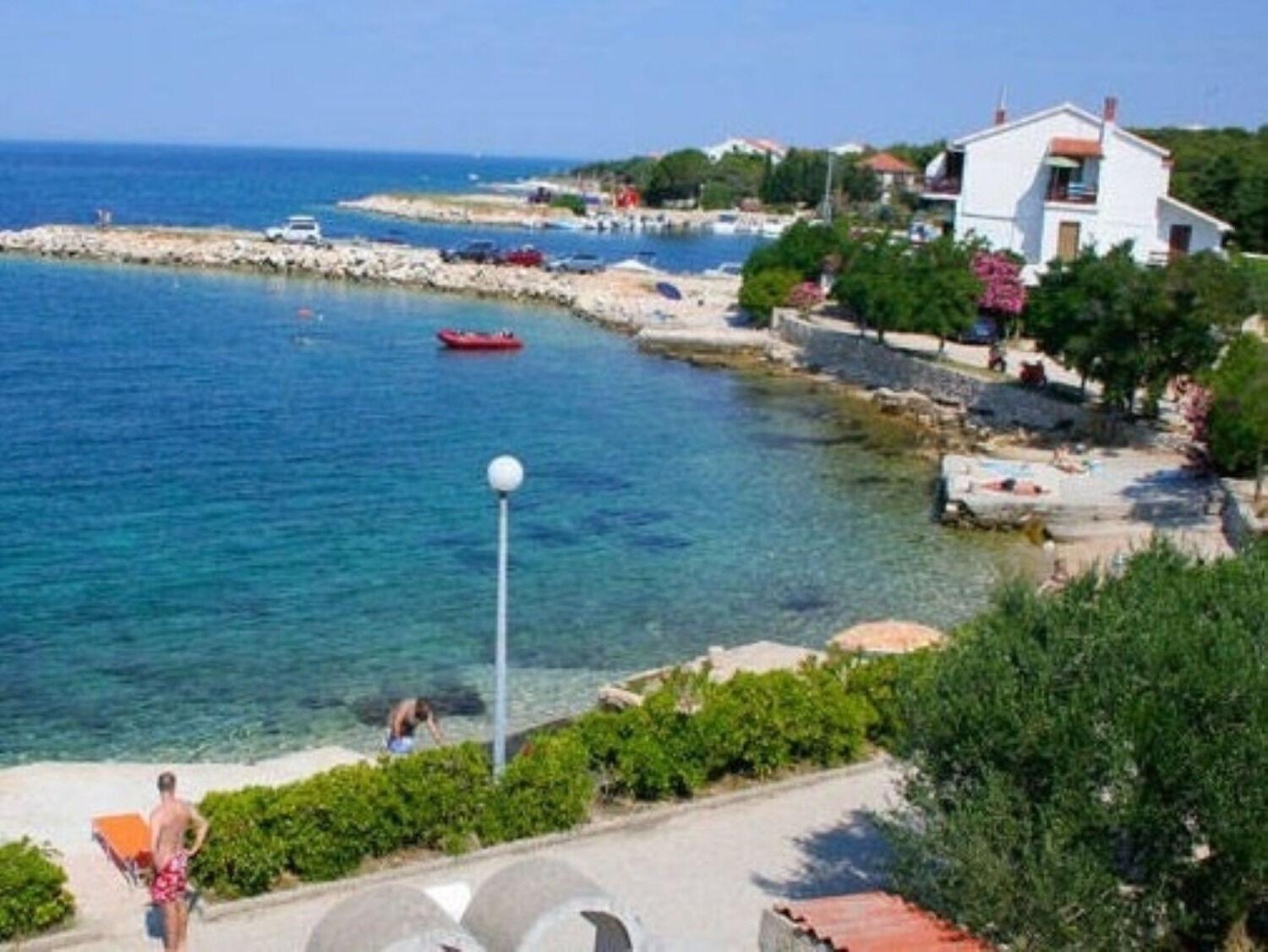 Apartments Milja - 10 M From Sea Mandre Exterior photo
